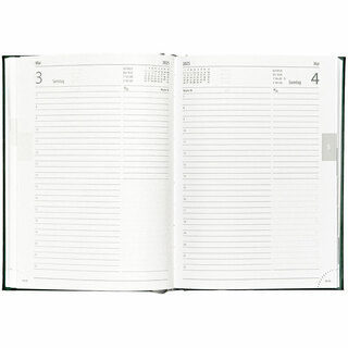 Buchkalender "Tages Chefkalender D" im Format 14,5 x 20,5 cm, 416 Seiten, 1-spr. Deutsch, 1-farbig grau, Fadenheftung, Buchblock spitze Ecken mit Eckenperforation, 1 Leseband, Decke Seattle burgund, Vorderseite mit Prägung