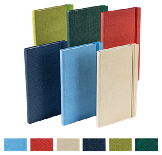 Notizbuch Medium, Einband Juta