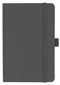 Notizbuch Style Small im Format 9x14cm, Inhalt kariert, Einband Fancy in der Farbe Graphite