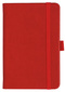Notizbuch Style Small im Format 9x14cm, Inhalt kariert, Einband Slinky in der Farbe Scarlet