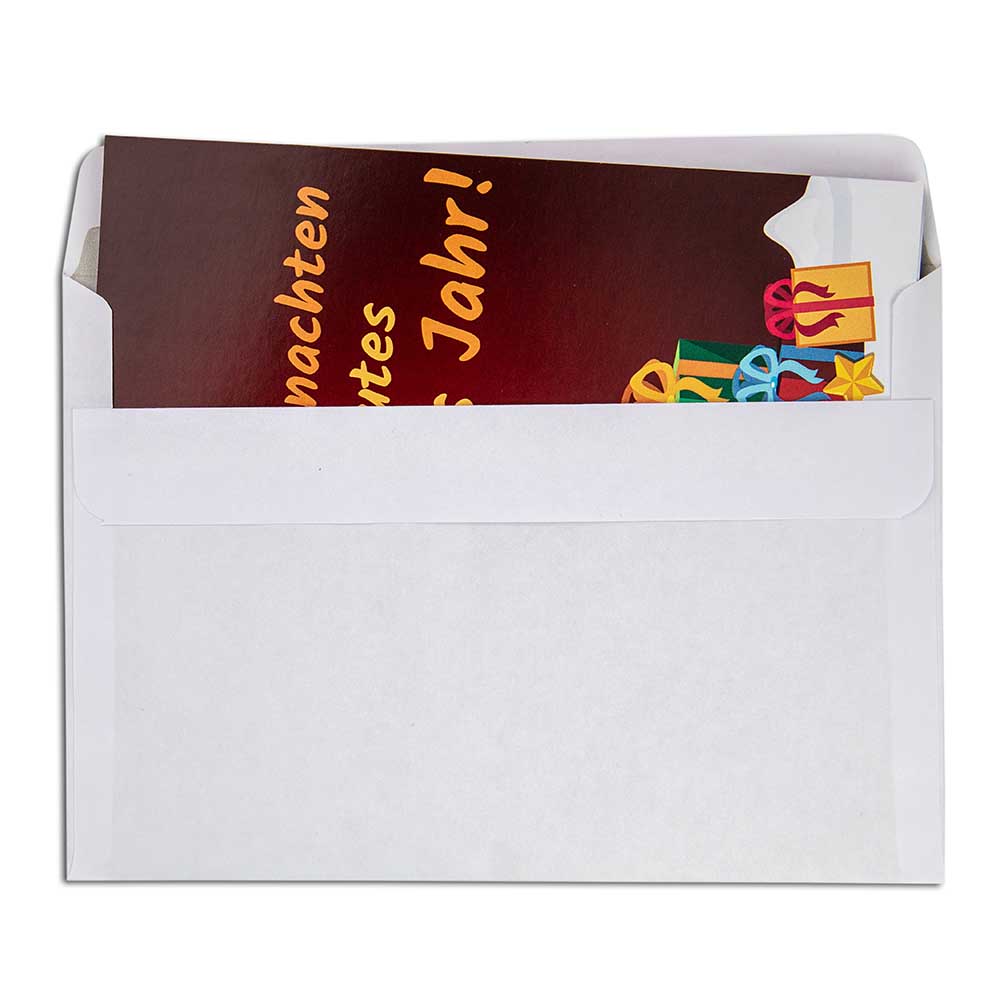 Weihnachtsbaum-Karte - mit Digitaldruck