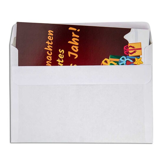 Weihnachtsbaum-Karte - mit Digitaldruck