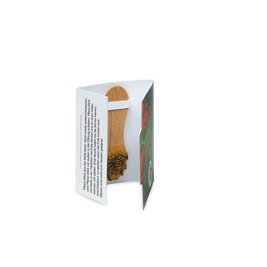 Bienenhelfer-Stick mit Samen