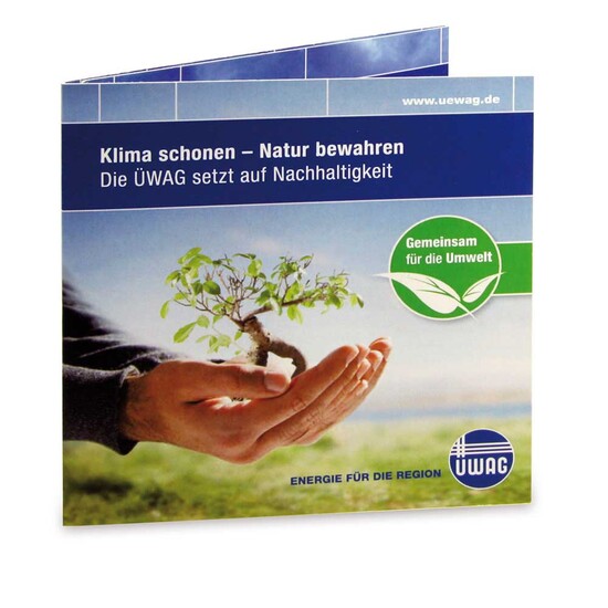 Green-Card mit Samen - Margerite, 4/0-c