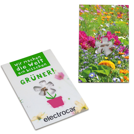 Samen-Karte-Mini Blume