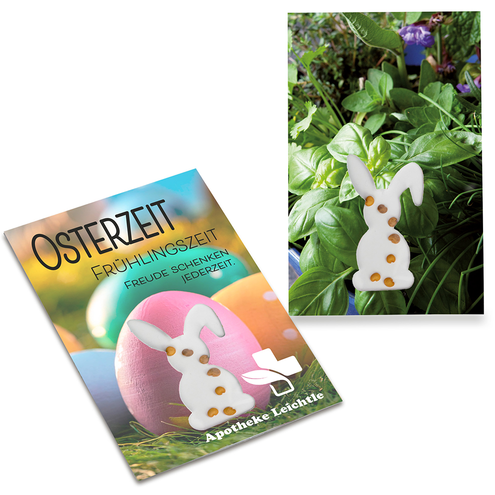 Samen-Karte-Mini Ostern