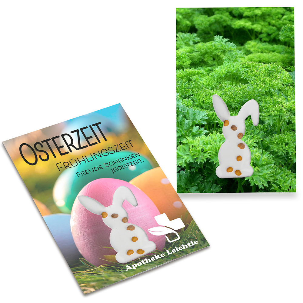 Samen-Karte-Mini Ostern
