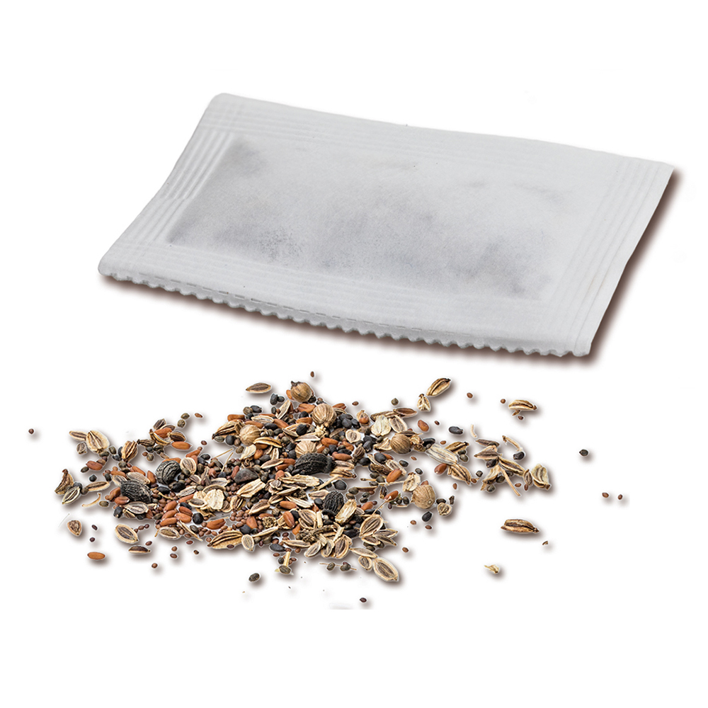 Bienen Klappkärtchen mit Samen - Standardmotiv