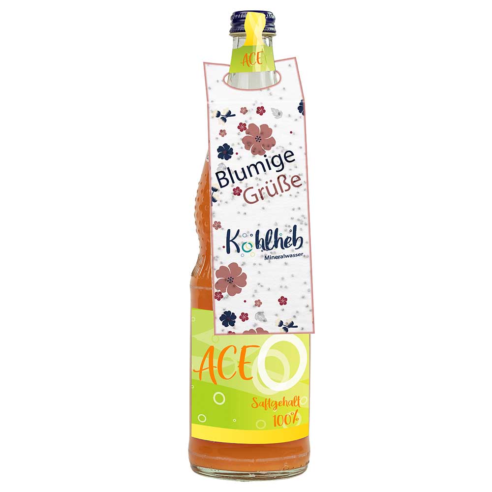 On-Pack Samenpapier - Sommerblumenmischung, Druck 4/0-c