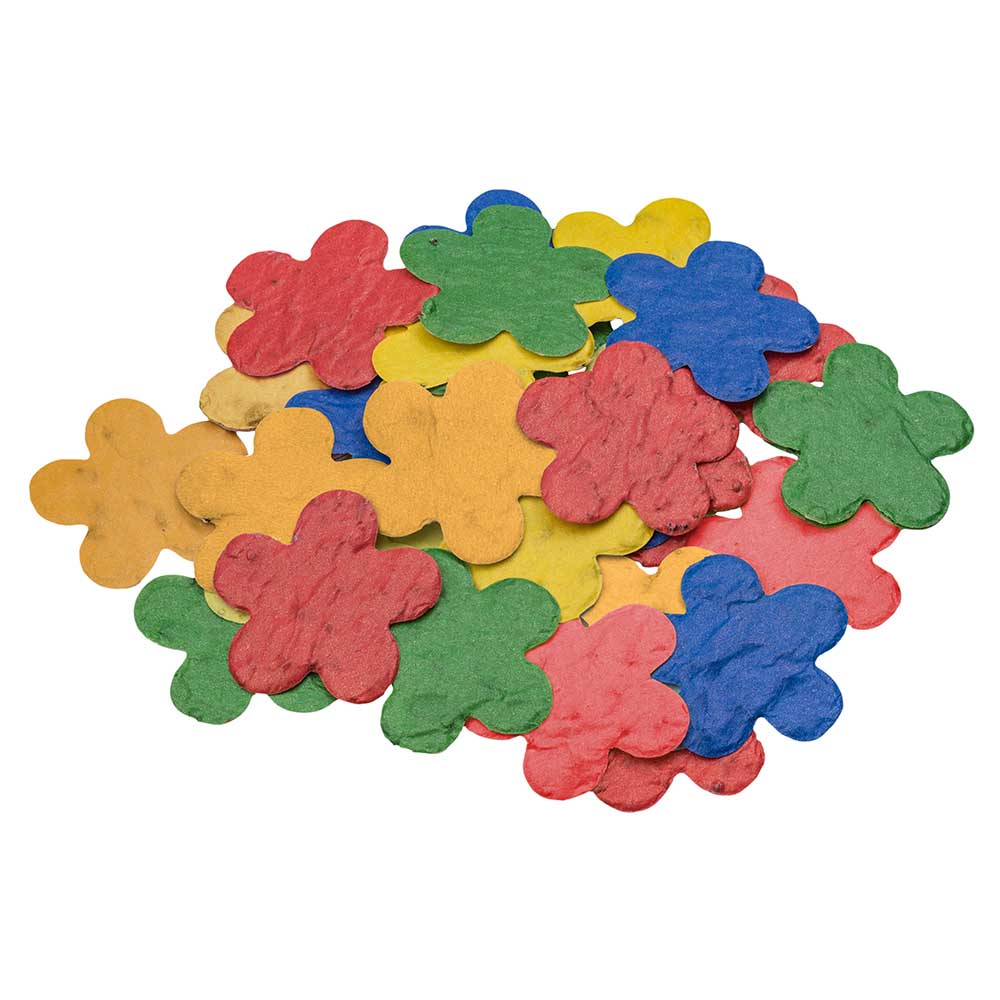 Samenpapier-Konfetti - Blume