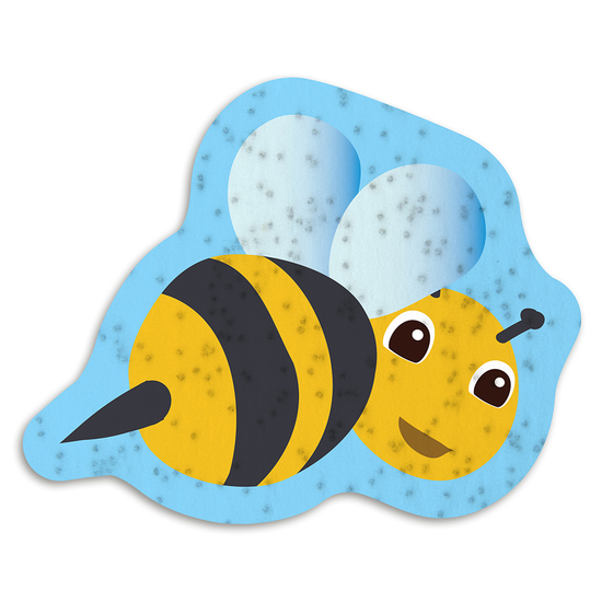 Samenpapier lustige Tierchen