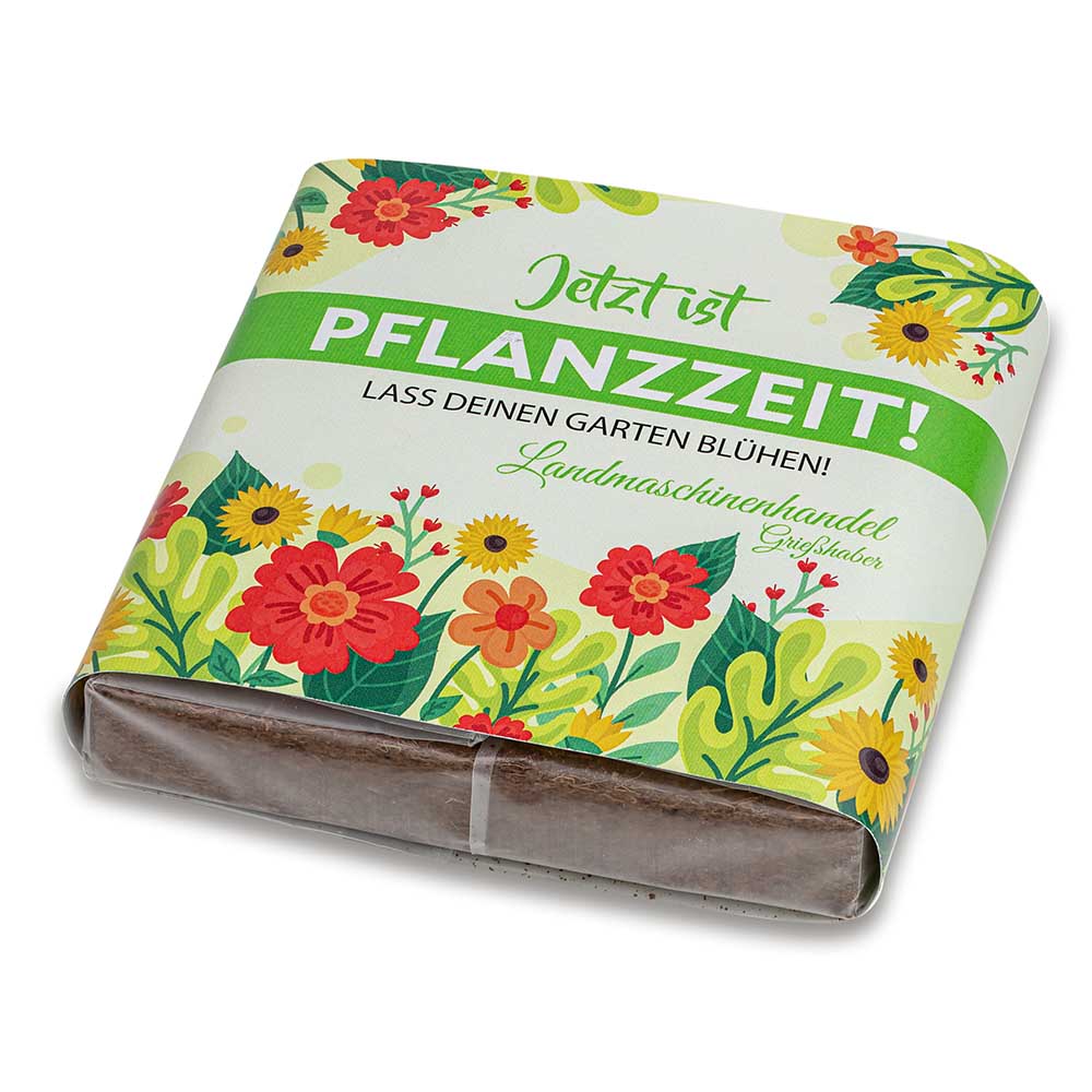 PopUp Anzuchterde mit Samen - Schnittlauch