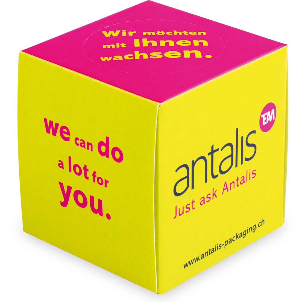 Pflanz-Würfel 2.0 mit Samen - Margerite