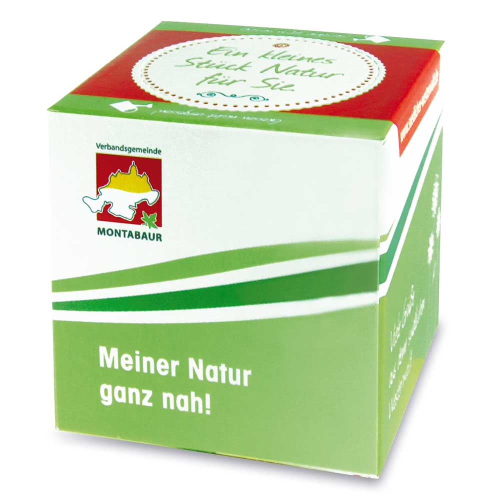 Pflanz-Würfel 2.0 mit Samen - Schnittlauch