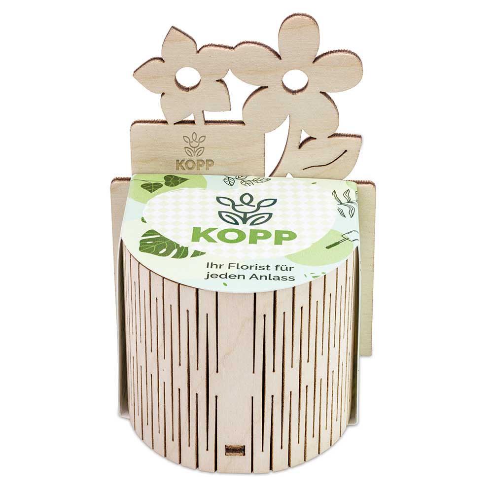 My Tiny Garden Blümchen - Kräutermischung, inkl. Lasergravur