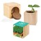 Pflanz-Holz Maxi mit Samen - Gartenkresse
