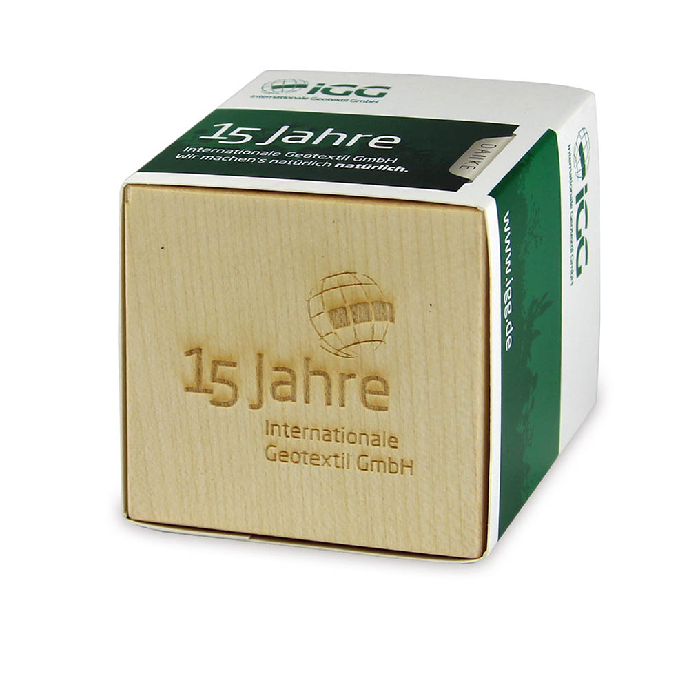 Pflanz-Holz Maxi mit Samen - Schnittlauch