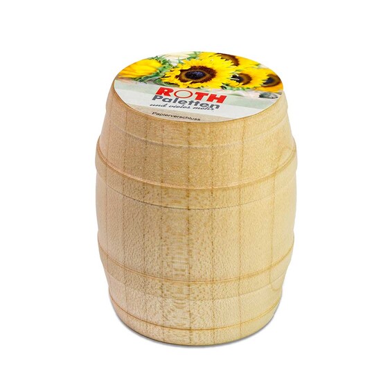 Pflanz-Fässchen mit Samen - Sommerblumenmischung