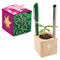 Pflanz-Holz Büro Star-Box mit Samen