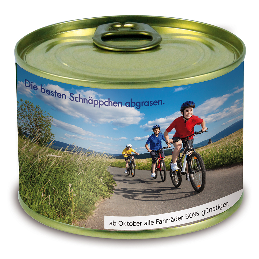 Natur-Konserve mit Samen
