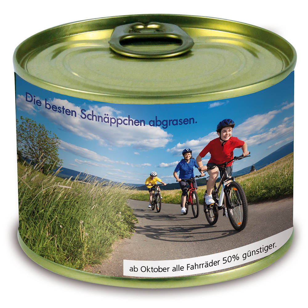 Natur-Konserve mit Samen - Gartenkresse