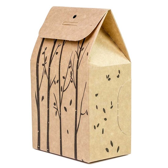 Vogelfutter To-Go - Werbeaufkleber