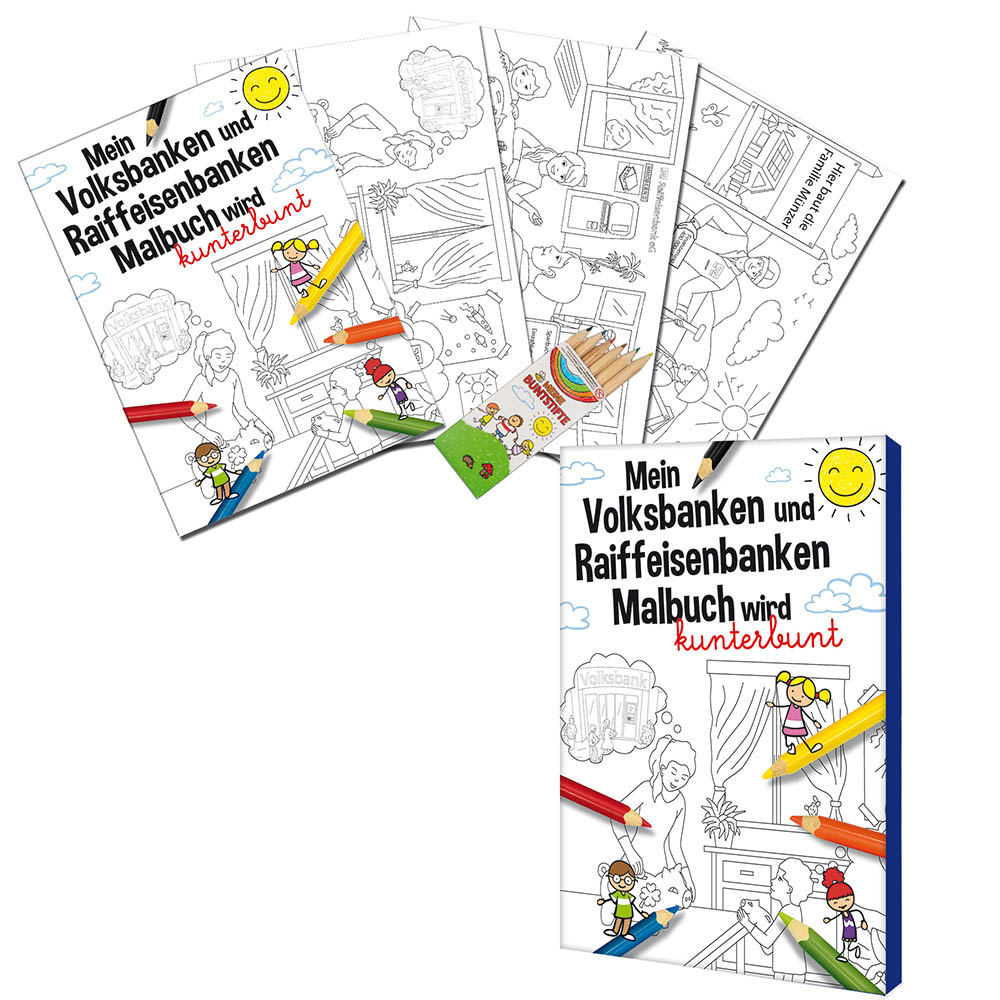 Malset A6 – Standard - Volksbanken&Raiffeisenbanken - ohne Druck