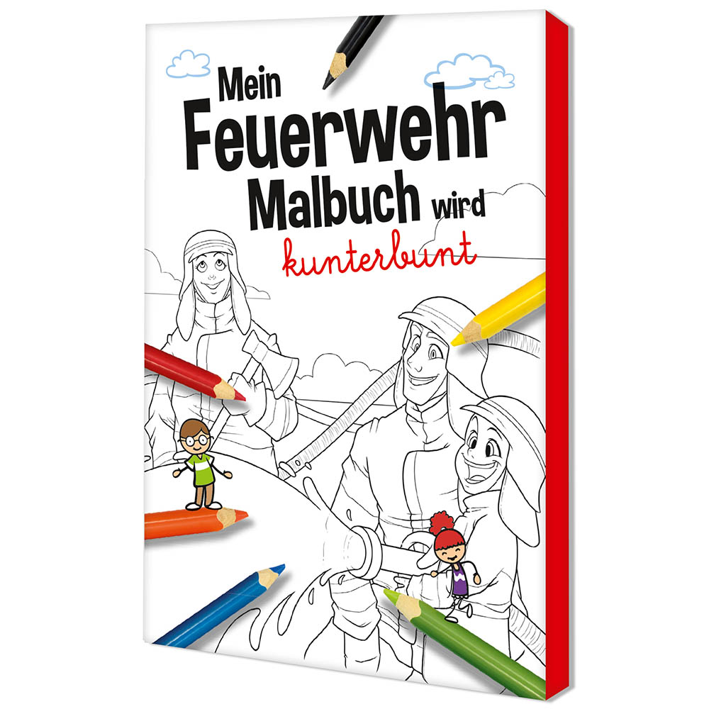 Malset A6 – Standard - Feuerwehr - Tampondruck 1-c