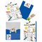 Malbuch / Mal-Set A6 - Verkehr - Malset mit 2-c Logoeindruck