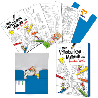 Malset A6 – Standard - Volksbanken - Tampondruck 2-c