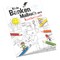 Malbuch / Mal-Set A6 - Banken - Malbuch mit 1-c Logoeindruck