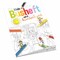 Malbuch / Mal-Set A6 - Bus - Malbuch mit 2-c Logoeindruck