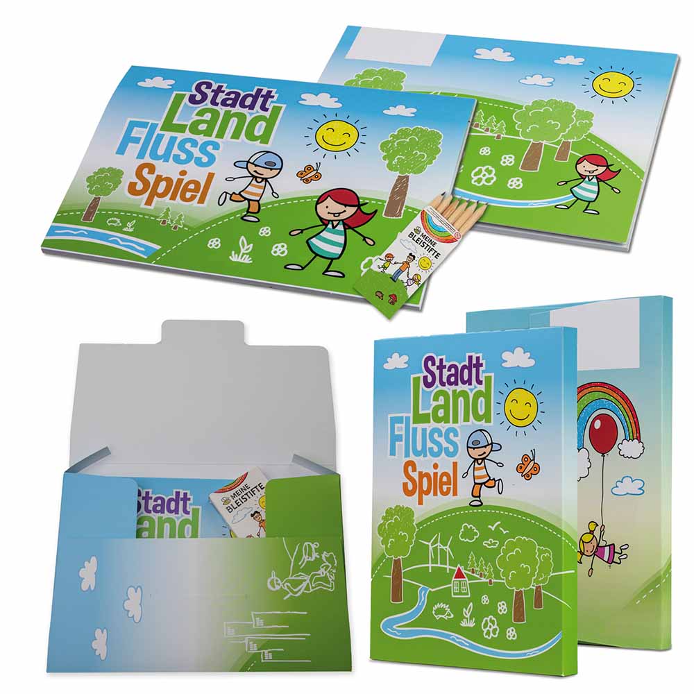 Stadt-Land-Fluss - Set neutral