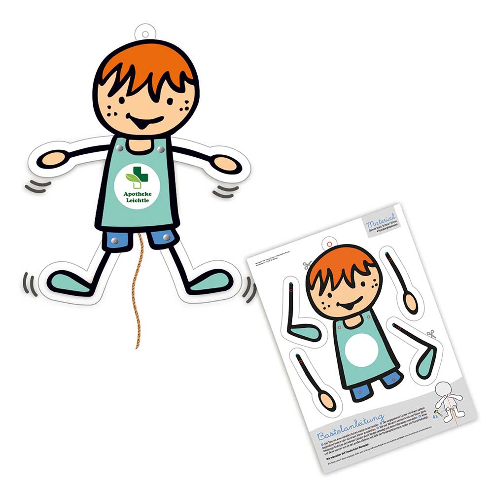 Hampel-Mädchen / Hampel-Junge - Hampel-Junge A4