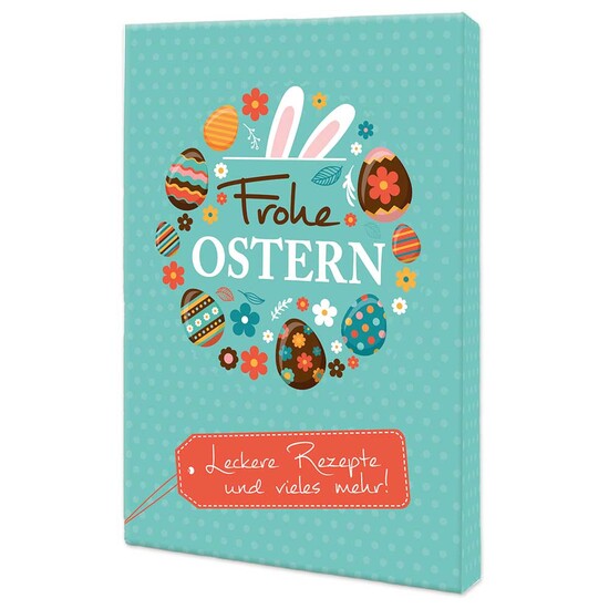 Rezeptbuch-Set "Ostern" - Backförmchen-Set mit 2-c Logoeindruck