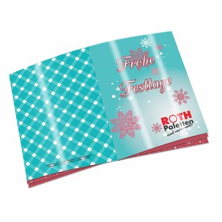 Rezeptbuch-Set "Weihnachten" - Rezeptbuch - individuell - Digitaldruck 4/0-c