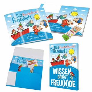 Wissen-Set „Das Flüsseheft“ - Set - neutral