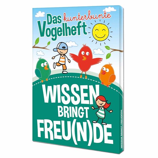 Wissen-Set „Das Vogelheft“ - Set - mit 1-c Logoeindruck