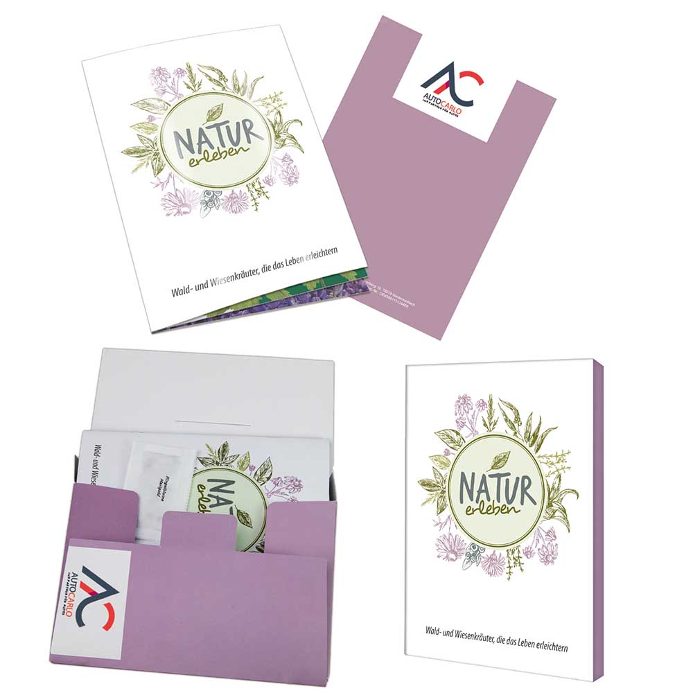 Themen-Set „Natur erleben“ - Set - mit 2-c Logoeindruck