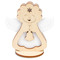 Steckfiguren-Karte Filz Premium - Engel Premium 4/0-c