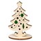 Steckfiguren-Karte Filz Premium - Tannenbaum Premium 4/4-c