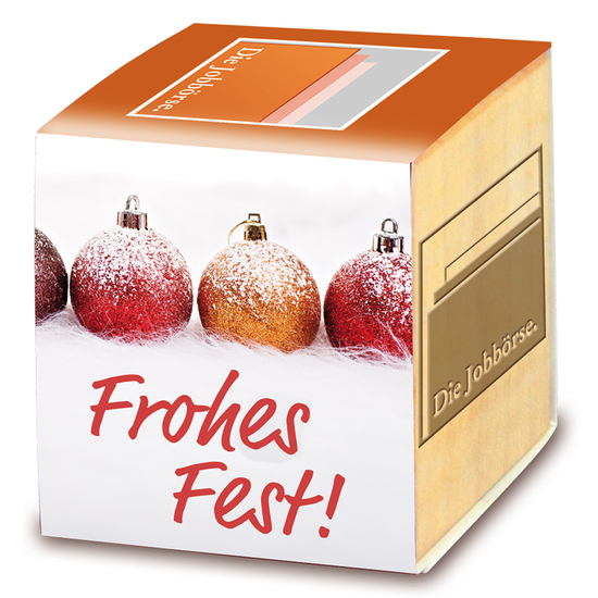 Pflanz-Holz Maxi Xmas mit Fichtensamen