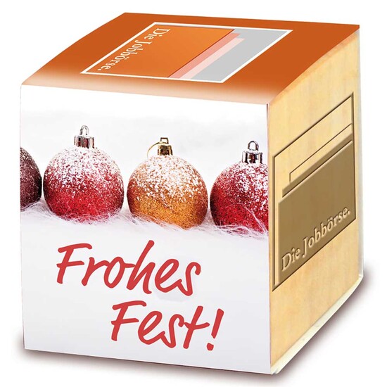 Pflanz-Holz Maxi Xmas mit Fichtensamen - Fichte