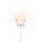 Wondercandle Mini mit Wondercard  - Stern, silber