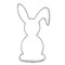 Backförmchen in der Werbetüte - Ostern - Hase 3