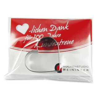 Backförmchen in der Werbetüte - Haustiere - Herz