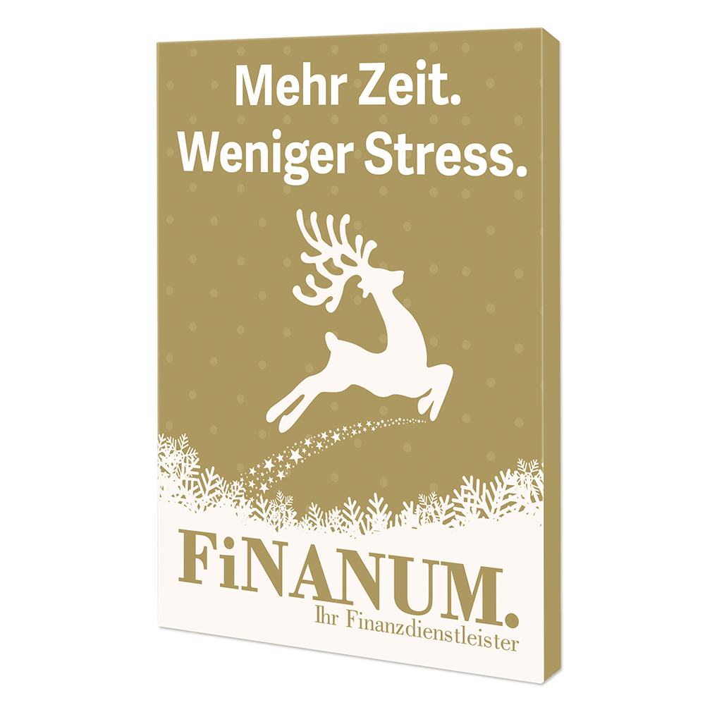 Backförmchen mit Rezeptblock Tannenbaum - Engel - in weihnachtlicher Mappe (individuell 4-c)