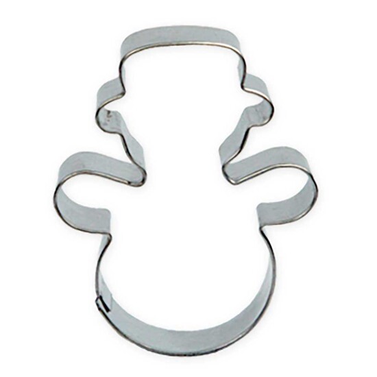 Backförmchen Premium-Box - Xmas - Schneemann + Stern