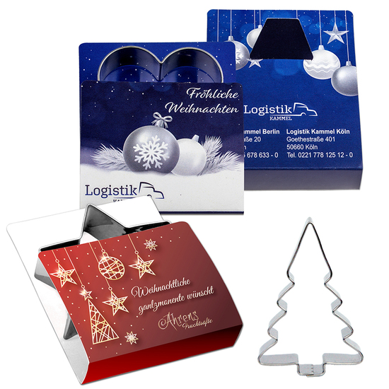 Backförmchen Single-Pack - Weihnachten