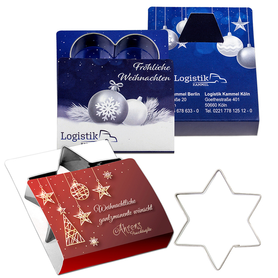 Backförmchen Single-Pack - Weihnachten